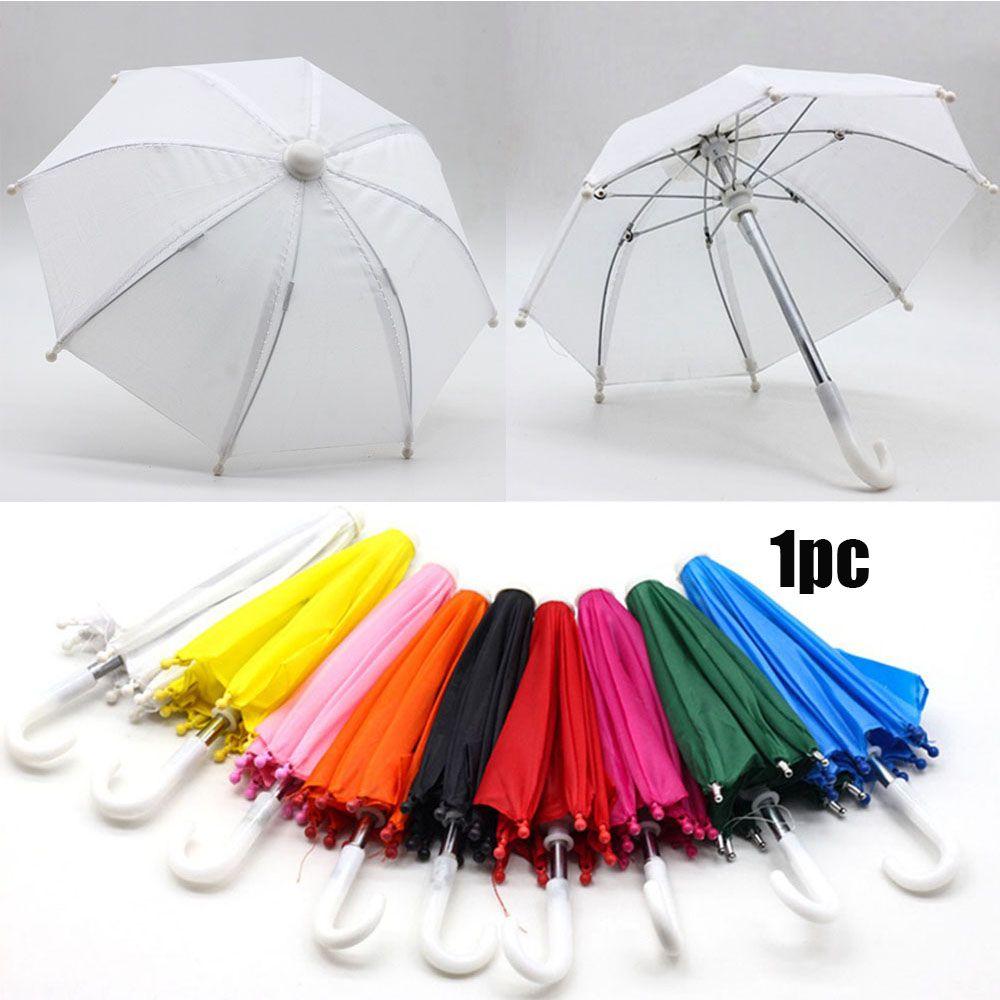 New Style Colorful Clothing Decoration Rain Gear Doll Embellishment Mini Umbrella Toy Umbrella