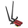 GLOTRENDS AX5400 WiFi 6E PCIe Low Profile Bracket for Desktop Intel AX210 Bluetooth Supports Windows Not Supports Mac Card, PC, Chip, 802.11ax, 5.3,