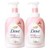 Dove Foaming Body Wash Twin Pack (400ml x 2)