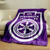 Purple VFL Osnabrück Emblem Blanket for all seasons blanket lunch break throw gift