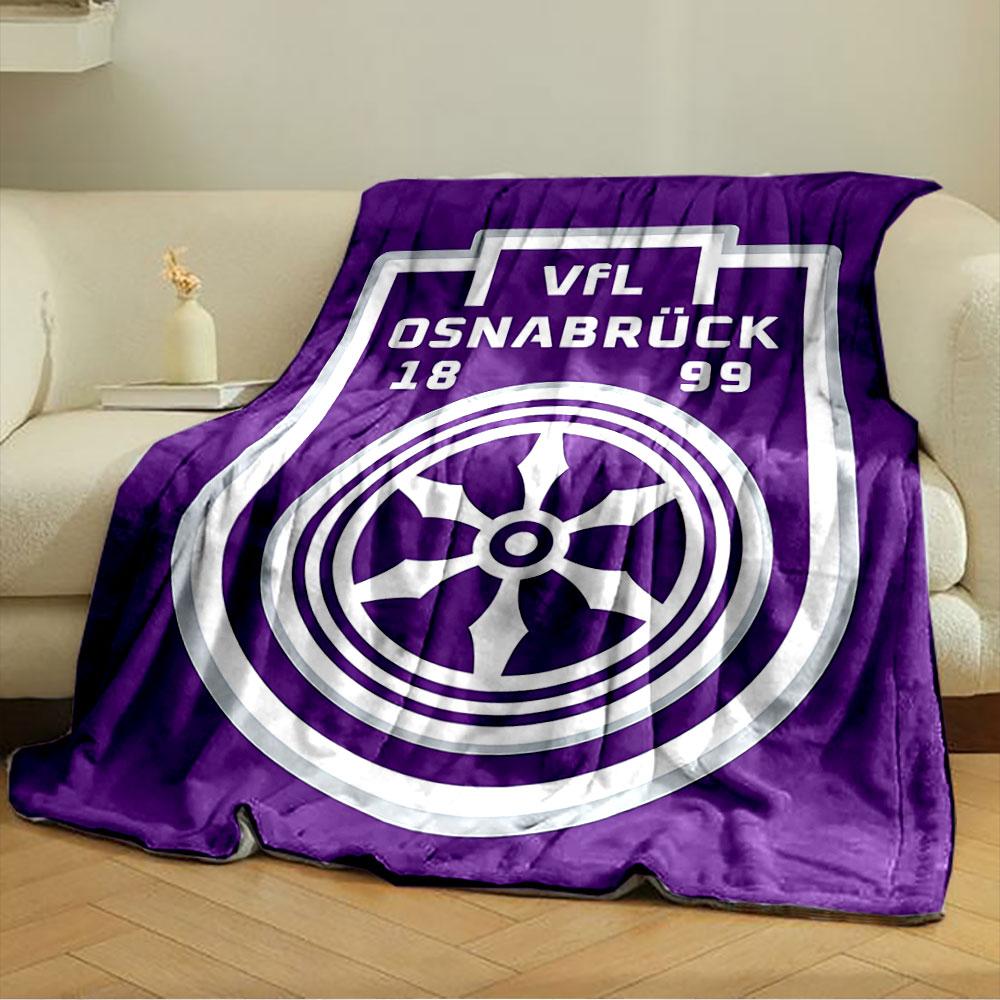 Purple VFL Osnabrück Emblem Blanket for all seasons blanket lunch break throw gift