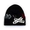 BLACKBLOND Шапка-бини с нашивкой-логотипом BBD Graffiti (черный)