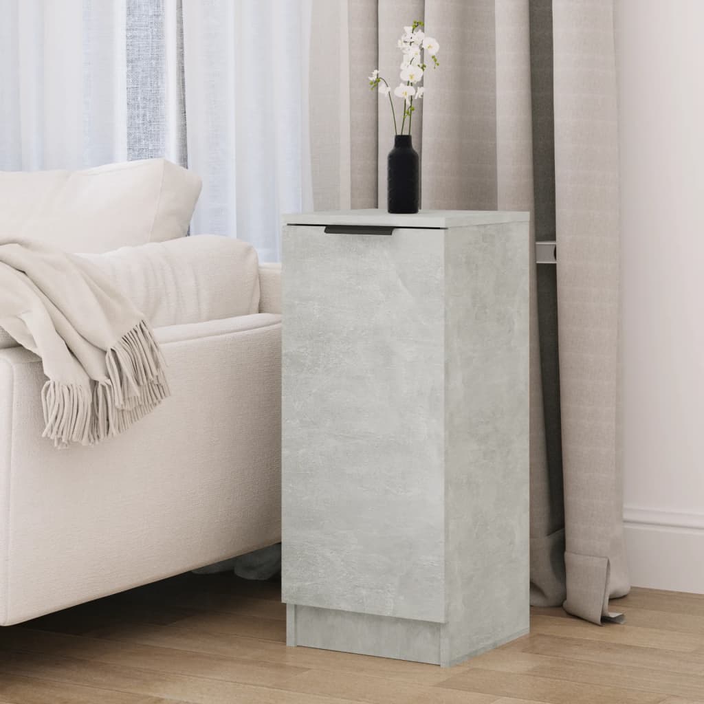 Sideboard Concrete Grey 30 x 30 x 70 cm Particleboard