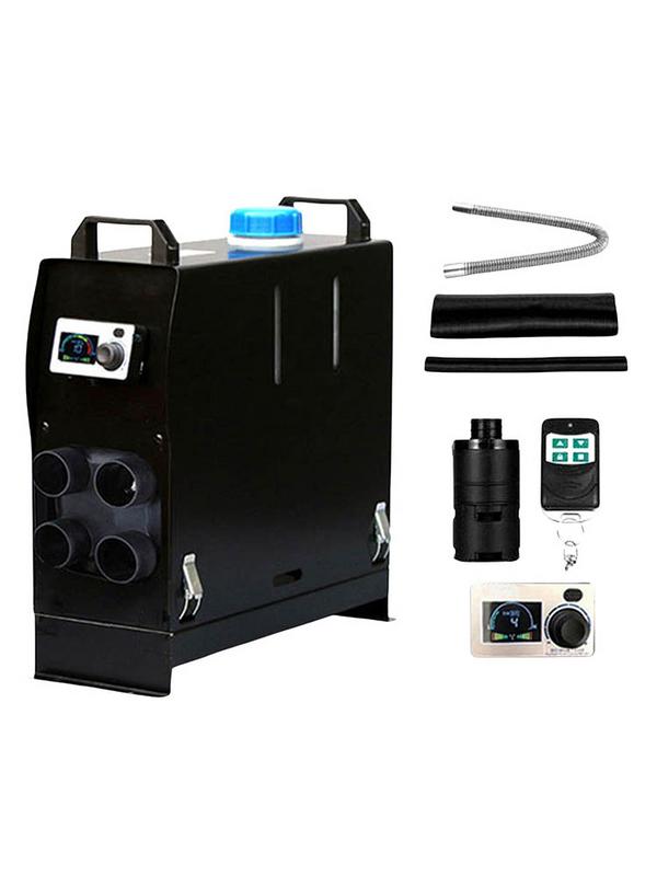 Дизельный воздушный парковочный автомобильный обогреватель 12 В 5 кВт Отопление Автономные обогреватели для кемперов и фургонов с ЖК-дисплеем Беспроводной пульт дистанционного управления