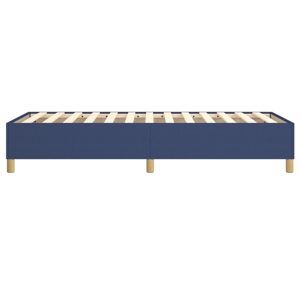Vidaxl Rama Łóżka Bez Materaca Niebieska 90X190 Cm Tkanina