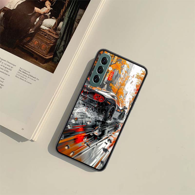 JDM Tokyo Drift Спортивный автомобиль Мужской Мужчины Чехол для телефона для Samsung A54 A14 A24 A34 A17 A37 A57 A55 A35 A25 A15 A07 A05S A04S A12 A22 A32