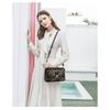 Spring and Summer Genuine Leather Women's Bag Fashionable Leopard Print One-shoulder Crossbody Bag Fashionable Small Bag