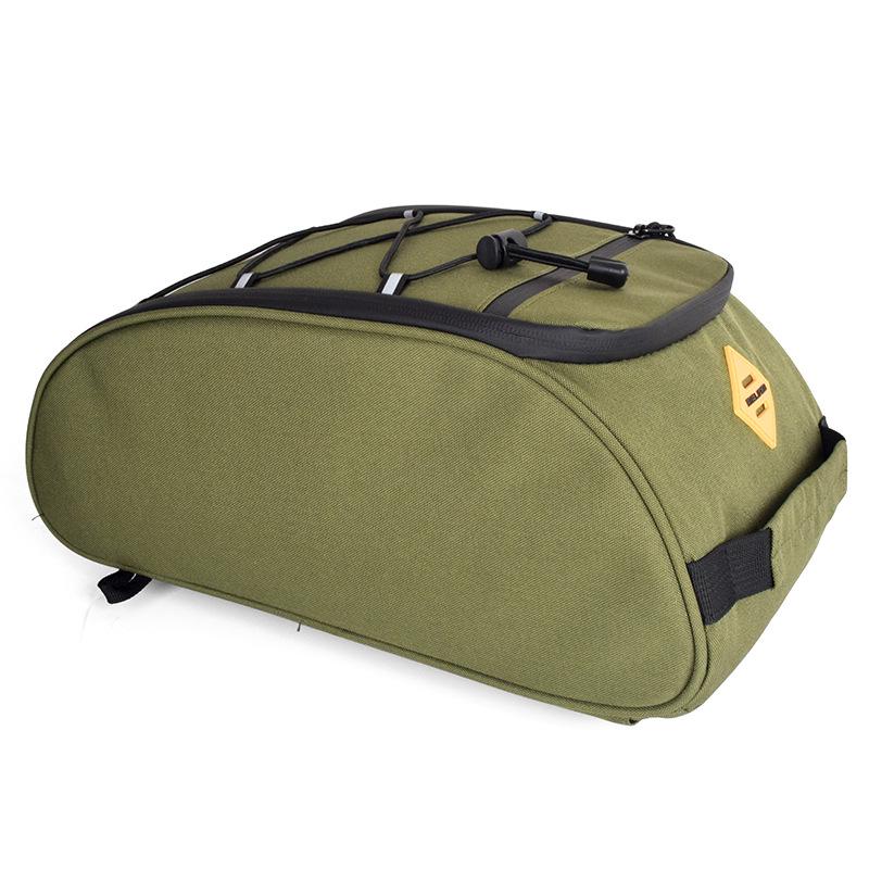 Folding Bike Quick-Release Pannier: Bicycle Luggage Rack, Tail Bag, Cycling Storage for Long-Distance Rides