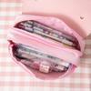 Cute Cat Large Capacity Stress Relieving Pencil Case Big Pencil Box Portable Bag