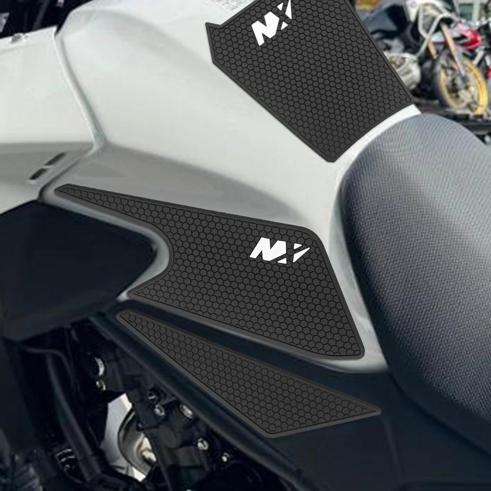 Motorcycle Fuel Tank Pad Protector Sticker Decal Fuel Tank Knee Pad for NX 500 Nx500 NX400 Nx400 2025 2024 Fuel Tank Sticker