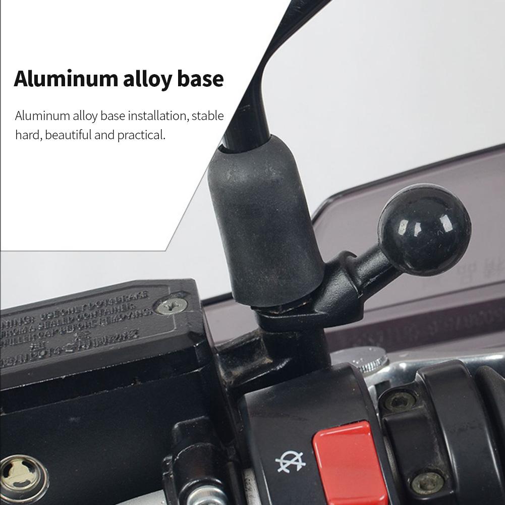 1'' дюймовый шаровой автомобильный подголовник с шаровой головкой держатель GPS крепление для мотоцикла 10 мм основание для GoPro Yi Insta360 камера телефон аксессуары