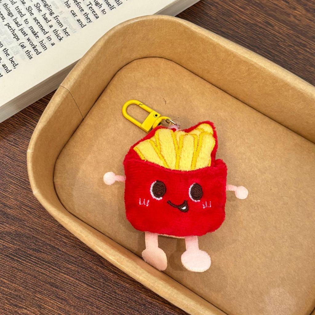 Adorable Plush Doll Keychain Pendants for Street Stalls and Small Events