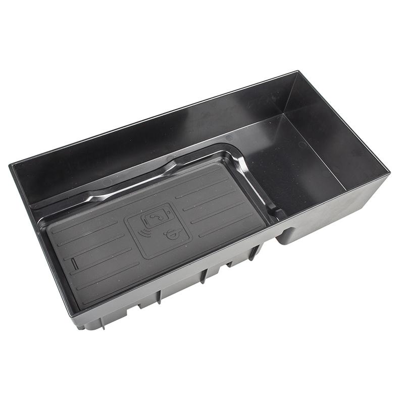 Car Wireless Charging Pad for Lexus ES 300h 350 XV60 2013~2018 Armrest Storage Box Phone Fast Charger Plate Tray 2014 2015 2016