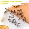 Stainless Steel Christmas Snowflake Cookie Molds Baking Tool For Holiday Dessert And Pastries Kitchen Bakeware