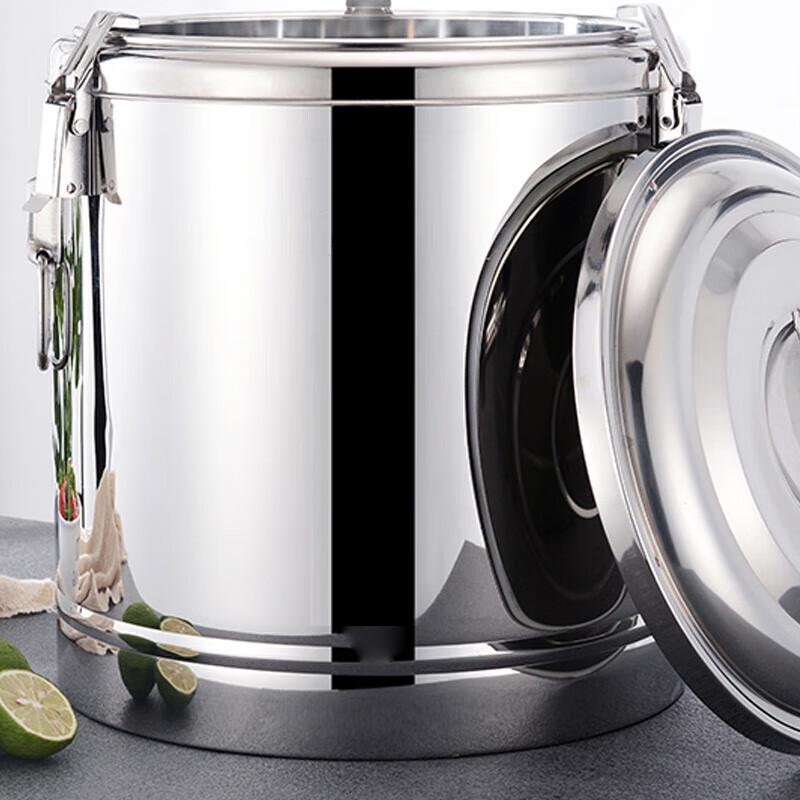 DIBULANG 50L Stainless Steel Insulated Barrel