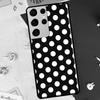 Черно-белый чехол в горошек для Samsung Galaxy S21 S22 Ultra Note 20 S8 S9 S10 Note 10 Plus S20 FE Чехол для телефона