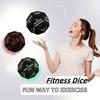 Fitness Dice Pocket Size Multi-sides Exercise Decision Dice Home Gym Workout Dice Stress Relief Toy Men Women Athletes Sports Enthusiast Gift