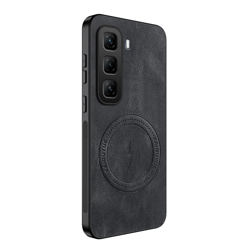 Магнитный чехол для телефона Infinix Hot 50 для Infinix Hot 50 Pro Plus Чехол из овечьей кожи Hot 50 Pro Мягкий ударопрочный из овечьей кожи