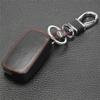 Кожаный чехол для автомобильного брелока для A2 A3 A4 A6 A8 Tt для Vw Passat Jetta Golf Beetle 3btn, складной флип-защита