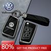 Для VOLKSWAGEN VW Автомобильный умный брелок из цинкового сплава Чехол-обложка для брелока Для VW Volkswagen MK7 Golf 7 Tiguan MK2 для Seat Ibiza Leon