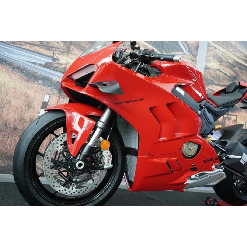 New Carbon Fiber Front Fender Splash Mudguard For Ducati Panigale Streetfighter V2 V4 V4S V4R 2017-2024 Motorcycle Parts