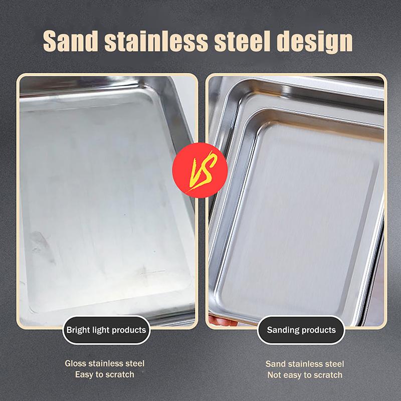 Противень из нержавеющей стали с проволочной решеткой, противень для выпечки тортов, противень для барбекю, съемная решетка для охлаждения, инструмент для приготовления в духовке, для гриля