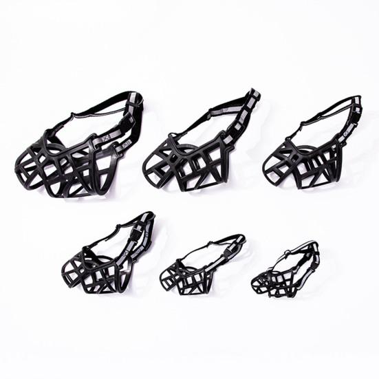 Дизайн пряжки для морды собаки Инновационный Износостойкий Прочный Устойчивый к разрыву Защита от укуса Полая защита от лая домашних животных