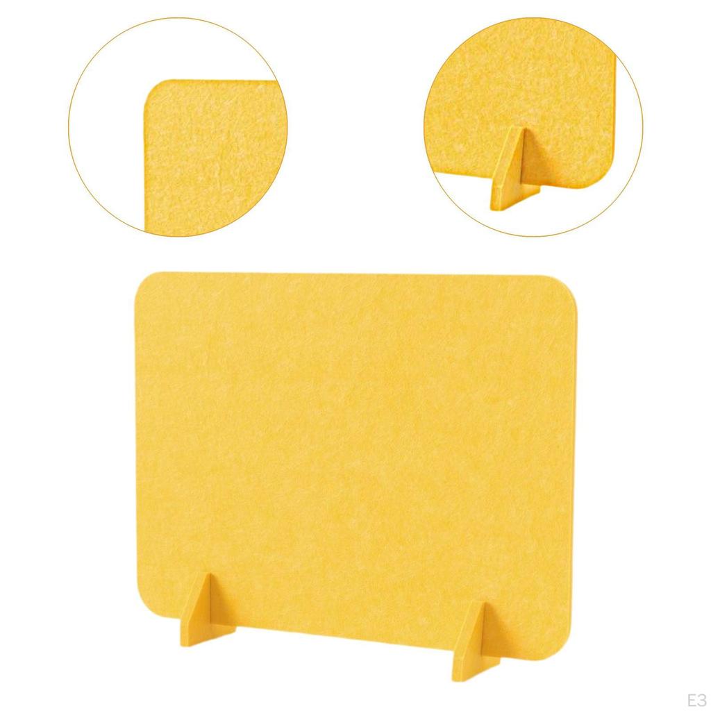 Акустическая настольная перегородка, перегородка, панель для конфиденциальности уменьшает отвлекающие факторы с опорными ножками для дома