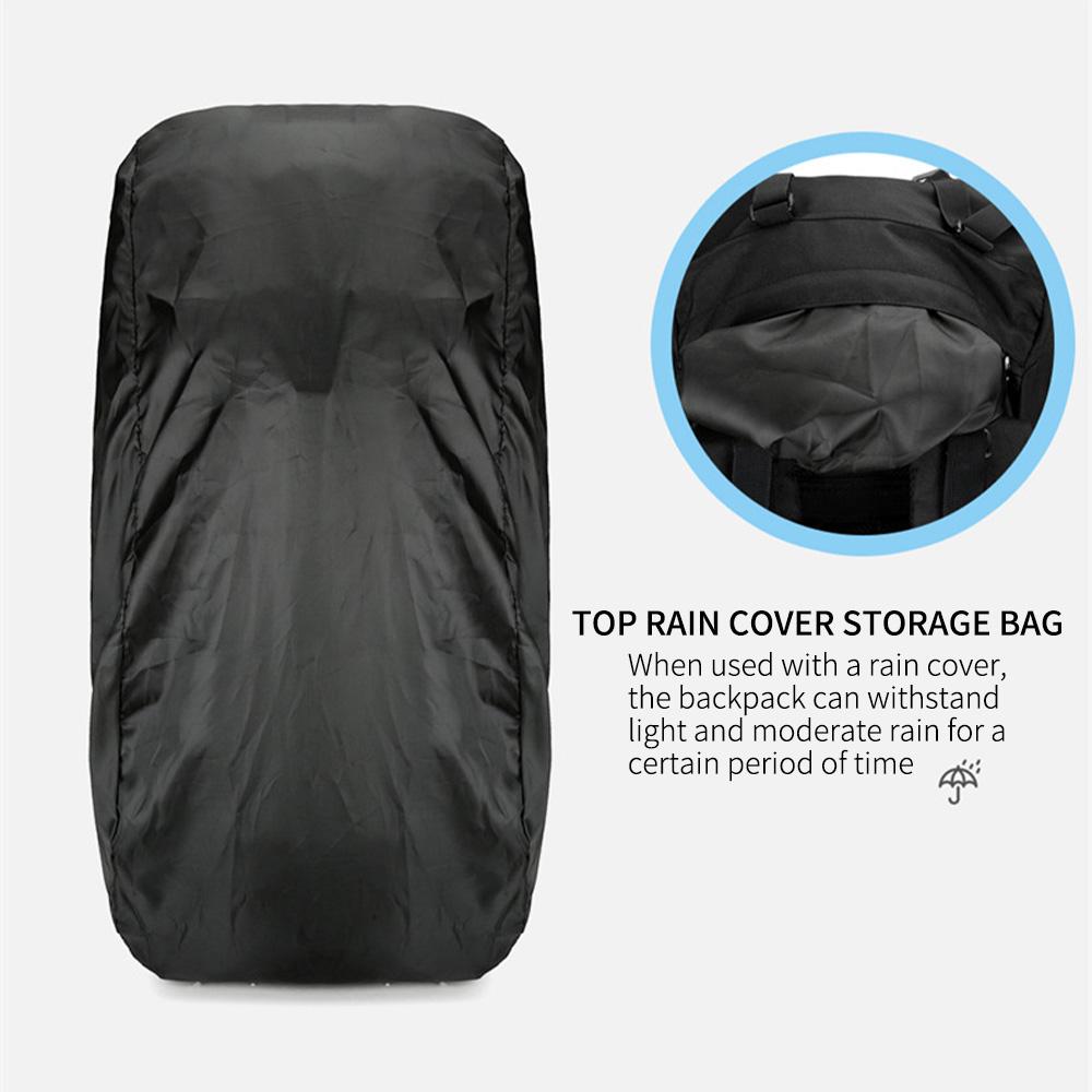 2 в 1 альпинистский рюкзак большой емкости походный рюкзак нейлоновый рюкзак для кемпинга с дождевиком