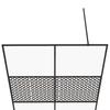 Walk In Shower Screen with Clear Tempered Glass 140 x 195 cm