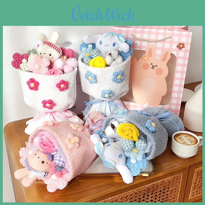 Valentine's Day Girl Gift Cinnamoroll Rabbit Bouquet Plush Toy