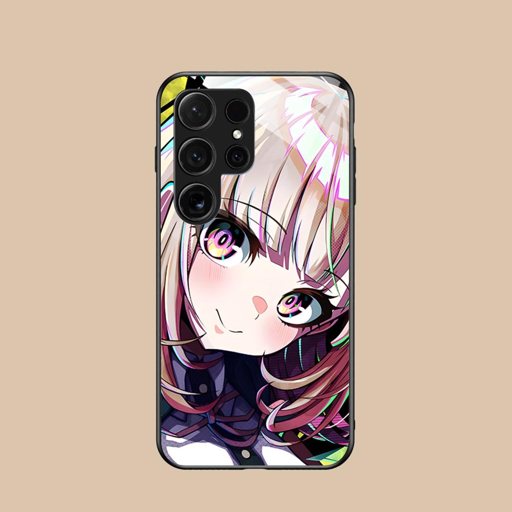 Чехол для телефона Danganronpa Чиаки Нанами для Samsung Galaxy S26 S25 S24 S23 S22 S21 S20 Note20 Plus FE Ultra Стеклянная защитная крышка
