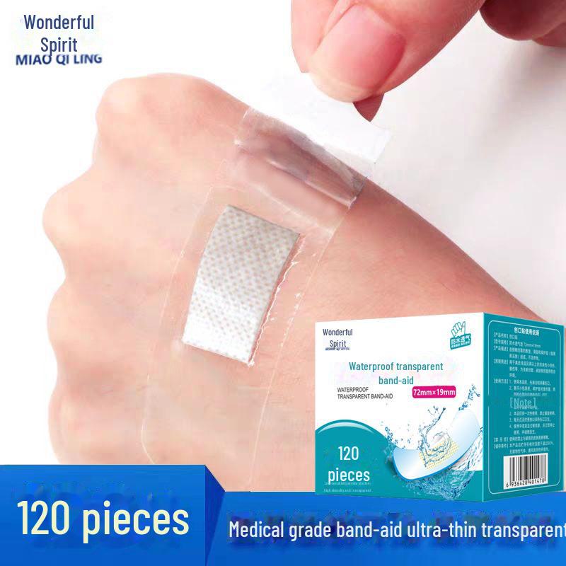 Водонепроницаемый прозрачный невидимый гемостатический дышащий пластырь для лечения шрамов на ногах