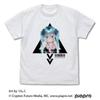 Hatsune Miku Full Color T-Shirt Link Ver. WHITE M Vocaloid T