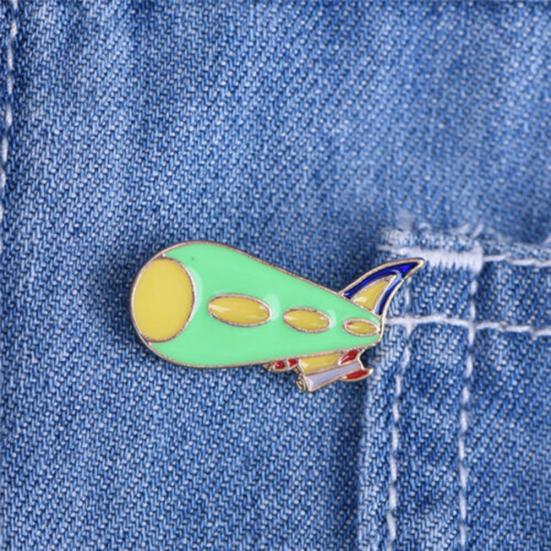 Эмалированная мультяшная Луна, чужая планета, значок, воротник, лацкан, брошь, булавка