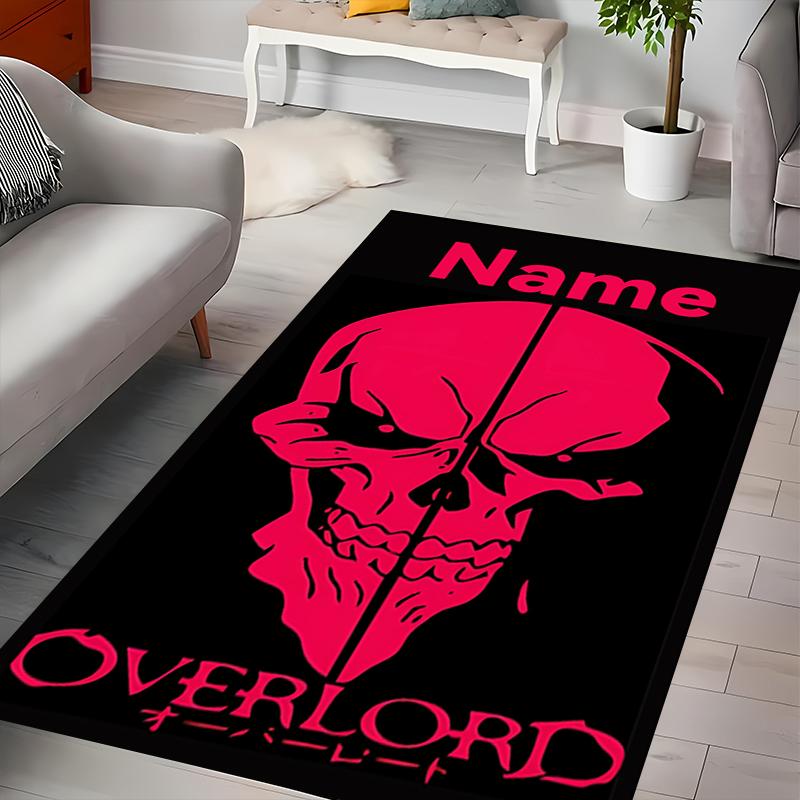 Custom personalization Overlord Area Rug - Perfect For Kitchen, Bathroom,Laundry Room Decor Large Size Available,Gift All Seasons