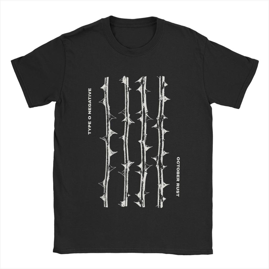 Мужские футболки Type O Negative October Rust, 100% хлопок, уникальная одежда с коротким рукавом и круглым вырезом, футболки больших размеров