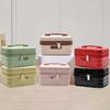 Large Capacity Cosmetic Case Fourteen Inch Makeup Box Travel Organizer Handheld Luggage  Men Women
