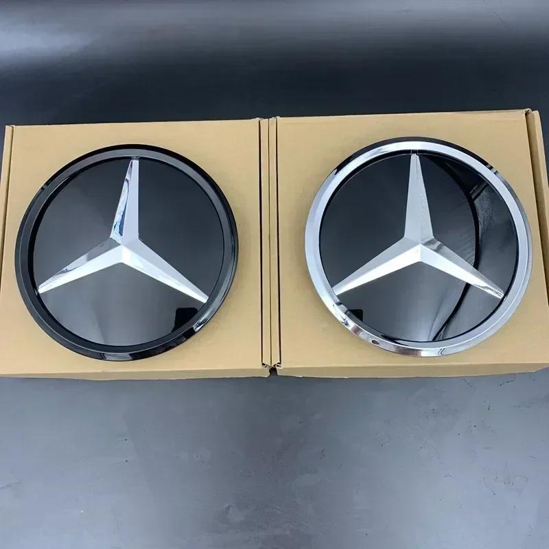 Car Front Logo Emblem Grille Badge for Mercedes Benz W156 W204 W205 W210 W211 W212 W213 C E Class GLA GLK ML GLC GLE Accessories AI1