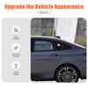 ABS Plastic Carbon Fiber Pattern Rear Side Window Louver Shutter Trim Cover Windshield Sun Shade for BMW 2 Series F44 -