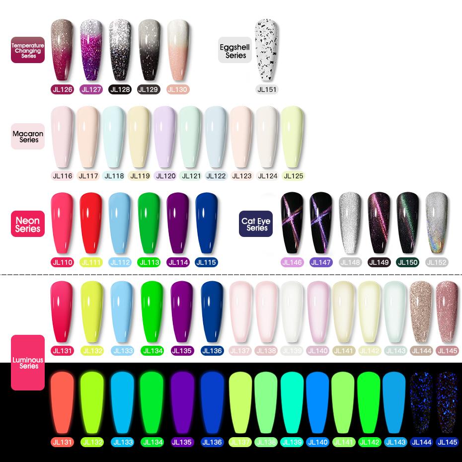 Яркий светящийся розовый алмазный гель-лак. 5 мл