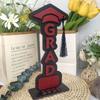 Congrats Wooden Graduation Ornament Handmade Graduation Desktop Decoration  Classmates