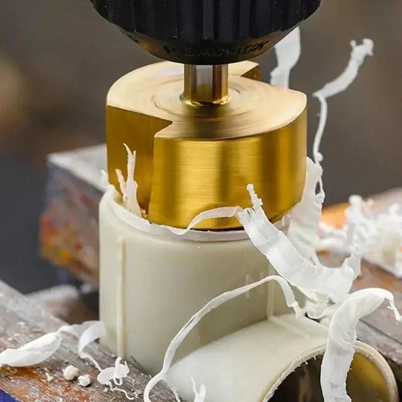 Подъемное сверло PPR, ступенчатое сверло 20, 25, 32, расширитель для 1/2", 3/4", 1", инструмент для вскрытия отверстий в водопроводных трубах с горячим расплавом, инструмент для устранения утечек