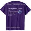 Funny Dungeon Master (DM) Definition Dungeons Dragons T-shirts Men Fashion Casual Oversized 100% Cotton Loose Oversized T Shirt