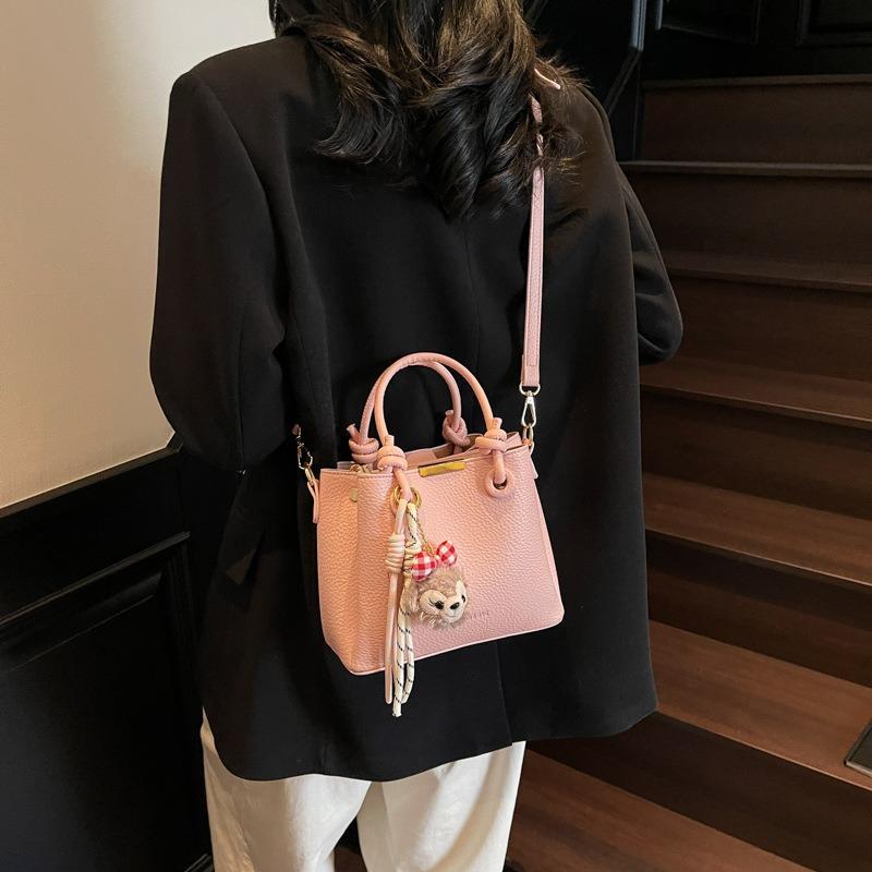 Премиальная маленькая сумка женская новая модная универсальная портативная сумка-ведро летняя сумка-мессенджер