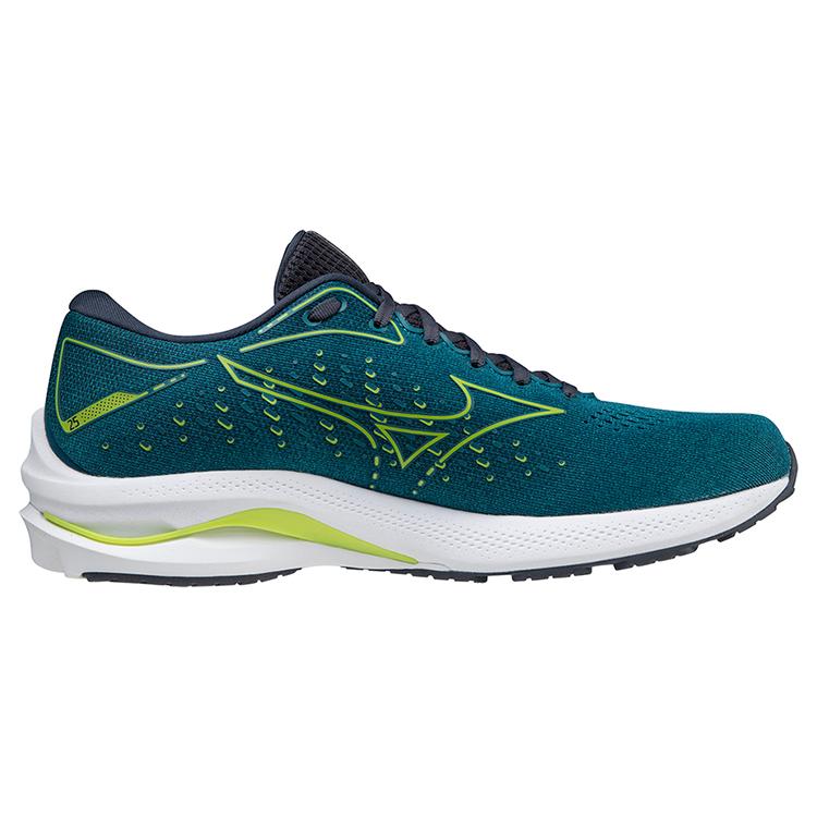 Mizuno Wave Rider 25 Текстиль, Синтетическая Кожа Амортизация Устойчивость к Истиранию Дышащий Упругость J1GC210382