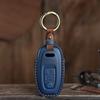 Чехол-обложка для ключа автомобиля из натуральной кожи для A1 A3 8V A4 B8 B9 A5 A6 C7 A7 A8 Q3 Q5 Q7 S4 S6 S7 S8 R8 TT Защита для брелока