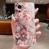 Чехол для телефона Xiaomi Redmi A7 Pro 2026, прозрачный, роскошный, модный, с бабочками и цветами, из мягкого ТПУ, для задней панели Redmi A7 Pro A7Pro