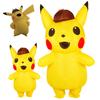 Versatile Kids Adult Mascot Detective Pikachu Inflatable Costume With Timeless Appeal For Any Occasion
