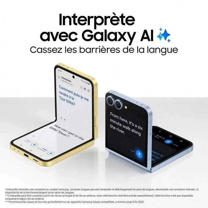 Samsung Раскладной смартфон Galaxy Z Flip6 5G, одна SIM-карта, разблокирован